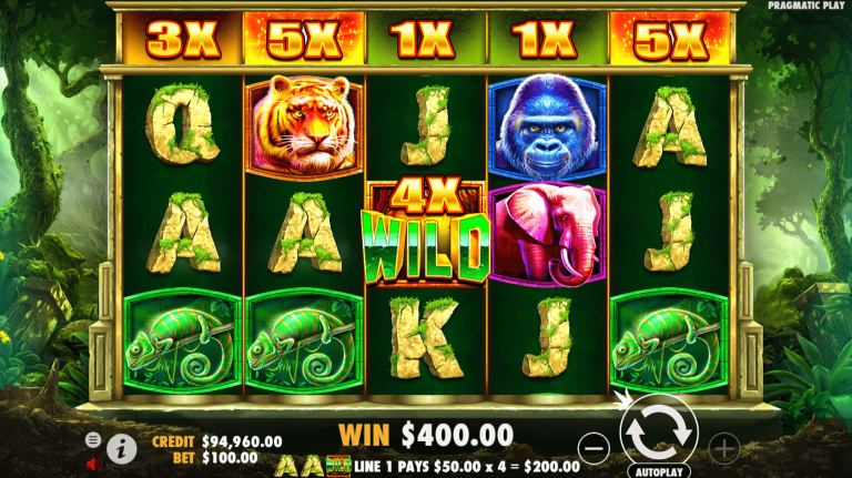 ทดลองเล่นสล็อต Jungle Gorilla